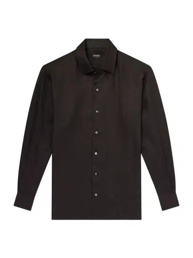 Zegna Oasi Linen Shirt - Men | Thumbnail 1 Zegna Oasi Linen Shirt - Men | Thumbnail 1