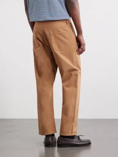 Beams Plus Straight-Leg Piqué Cotton Trousers - Men | Thumbnail 4 Beams Plus Straight-Leg Piqué Cotton Trousers - Men | Thumbnail 4