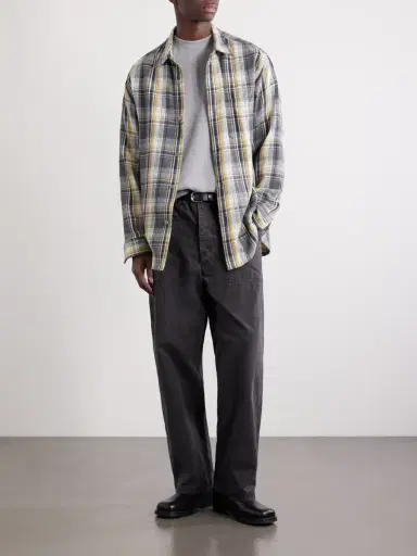 OrSlow Summer Fatigue Straight-Leg Cotton Trousers - Men | Thumbnail 2 OrSlow Summer Fatigue Straight-Leg Cotton Trousers - Men | Thumbnail 2