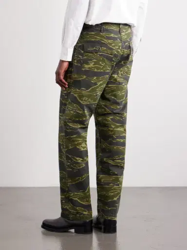 OrSlow U.S. Army Fatigue Printed Straight-Leg Rip-Stop Cotton Trousers - Men | Thumbnail 4 OrSlow U.S. Army Fatigue Printed Straight-Leg Rip-Stop Cotton Trousers - Men | Thumbnail 4