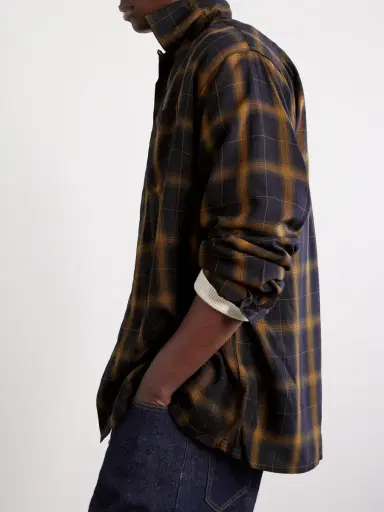 Beams Plus Convertible-Collar Checked Woven Shirt - Men | Thumbnail 5 Beams Plus Convertible-Collar Checked Woven Shirt - Men | Thumbnail 5