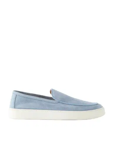 Frescobol Carioca Vela Suede Slip-On Sneakers - Men | Thumbnail 1 Frescobol Carioca Vela Suede Slip-On Sneakers - Men | Thumbnail 1