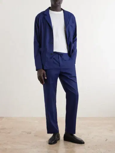 Frescobol Carioca Straight-Leg Cotton Suit Trousers - Men | Thumbnail 2 Frescobol Carioca Straight-Leg Cotton Suit Trousers - Men | Thumbnail 2