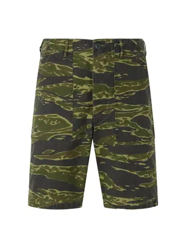 OrSlow U.S. Army Fatigue Printed Straight-Leg Rip-Stop Cotton Shorts - Men | Thumbnail 1 OrSlow U.S. Army Fatigue Printed Straight-Leg Rip-Stop Cotton Shorts - Men | Thumbnail 1