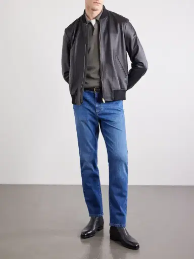 Zegna Vintage House Straight-Leg Jeans - Men | Thumbnail 2 Zegna Vintage House Straight-Leg Jeans - Men | Thumbnail 2