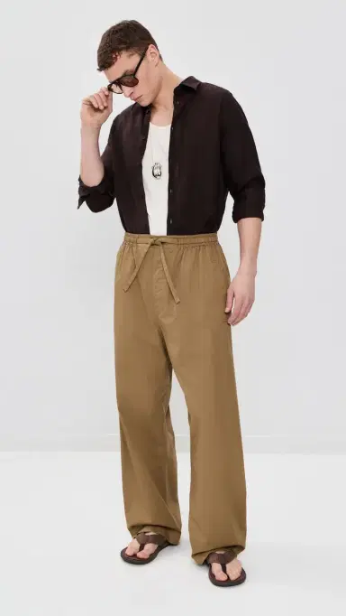 Lemaire Pyjama Pants Cappuccino | Thumbnail 5 Lemaire Pyjama Pants Cappuccino | Thumbnail 5