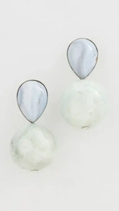 Jennifer Behr Allison Earrings Jade | Thumbnail 2 Jennifer Behr Allison Earrings Jade | Thumbnail 2