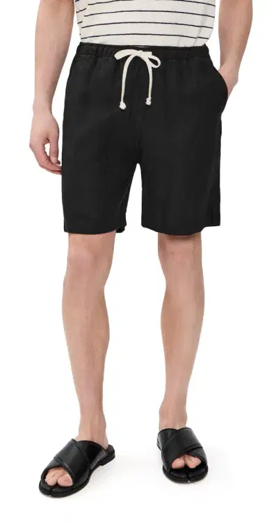 Alex Crane Linen Bo Shorts 7 Night | Thumbnail 1 Alex Crane Linen Bo Shorts 7 Night | Thumbnail 1