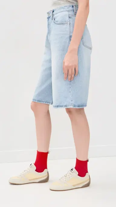 DUNST Relaxed Bermuda Denim Shorts ight Blue | Thumbnail 5 DUNST Relaxed Bermuda Denim Shorts ight Blue | Thumbnail 5