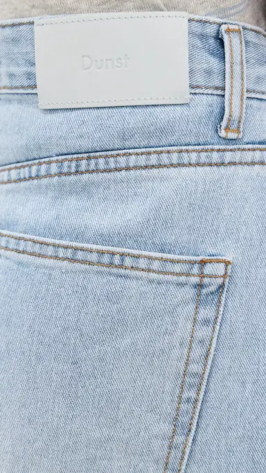 DUNST Relaxed Bermuda Denim Shorts ight Blue | Thumbnail 6 DUNST Relaxed Bermuda Denim Shorts ight Blue | Thumbnail 6