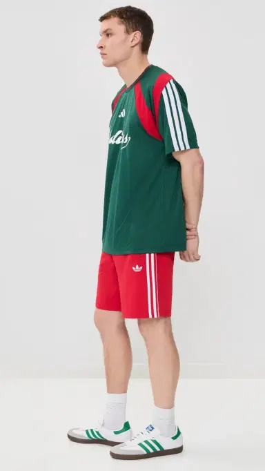 Adidas House of Tiro Nations Track Top Team Dark Green/Better Scarlet | Thumbnail 4 Adidas House of Tiro Nations Track Top Team Dark Green/Better Scarlet | Thumbnail 4