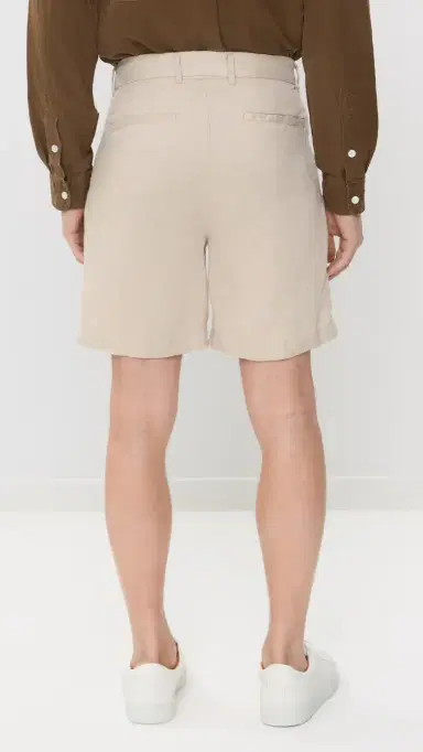 Alex Crane Pleated Linen Alta Shorts 7 | Thumbnail 3 Alex Crane Pleated Linen Alta Shorts 7 | Thumbnail 3