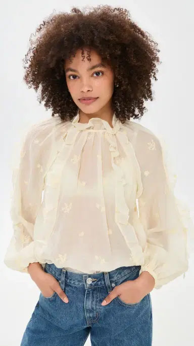 Secular Priscilla Shirt Beige | Thumbnail 2 Secular Priscilla Shirt Beige | Thumbnail 2