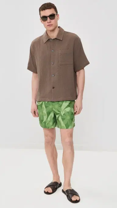 Bather Daisy Trip Classic wim Trunks 6 Fern | Thumbnail 5 Bather Daisy Trip Classic wim Trunks 6 Fern | Thumbnail 5