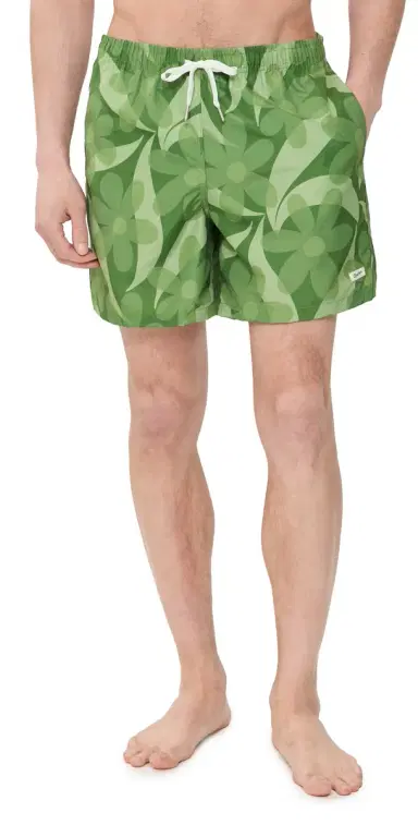 Bather Daisy Trip Classic wim Trunks 6 Fern | Thumbnail 1 Bather Daisy Trip Classic wim Trunks 6 Fern | Thumbnail 1