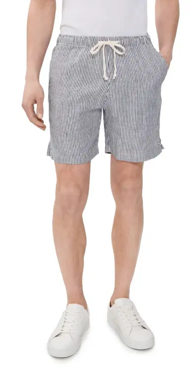 Alex Crane Linen Bo Shorts 7 ines | Thumbnail 1 Alex Crane Linen Bo Shorts 7 ines | Thumbnail 1