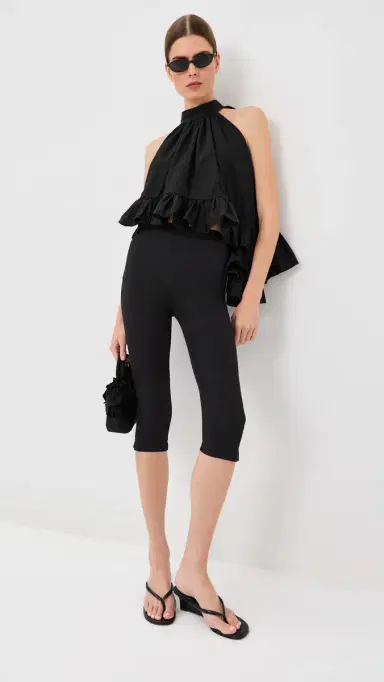 AZEEZA Shreya Capri Pants Black | Thumbnail 5 AZEEZA Shreya Capri Pants Black | Thumbnail 5