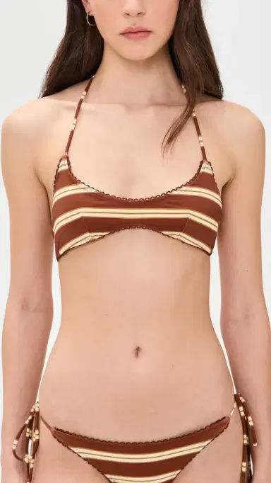 Damson Madder Trudi Reversible Bikini Top Multi 6 | Thumbnail 2 Damson Madder Trudi Reversible Bikini Top Multi 6 | Thumbnail 2