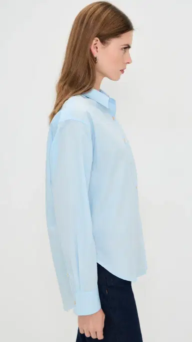 Jamie Haller The Weekend Shirt Baby Blue | Thumbnail 4 Jamie Haller The Weekend Shirt Baby Blue | Thumbnail 4