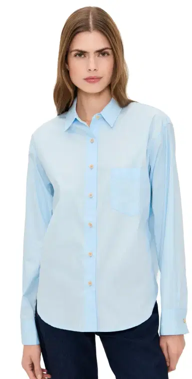 Jamie Haller The Weekend Shirt Baby Blue | Thumbnail 1 Jamie Haller The Weekend Shirt Baby Blue | Thumbnail 1