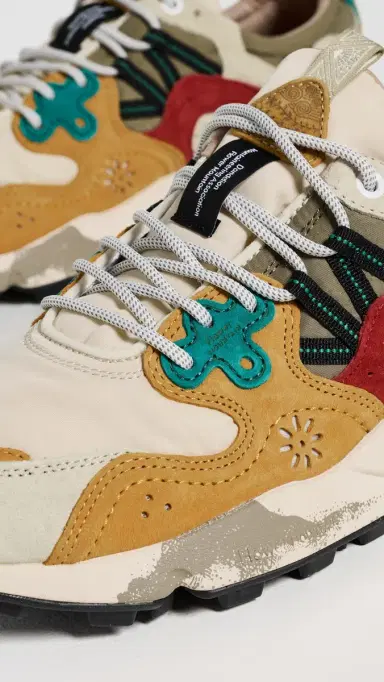 Flower Mountain 10th Anniversary Yamano 3 Sneakers Yellow/Rust/Petrol | Thumbnail 5 Flower Mountain 10th Anniversary Yamano 3 Sneakers Yellow/Rust/Petrol | Thumbnail 5