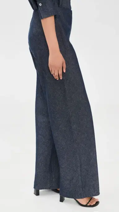 Vince Colette Chambray Bias Pants | Thumbnail 4 Vince Colette Chambray Bias Pants | Thumbnail 4