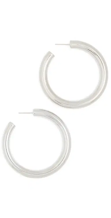 Jennifer Fisher 1.5 Samira Baby Hoops | Thumbnail 1 Jennifer Fisher 1.5 Samira Baby Hoops | Thumbnail 1