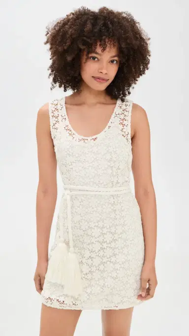 APIECE APART Rahel Tassel Mini Dress | Thumbnail 2 APIECE APART Rahel Tassel Mini Dress | Thumbnail 2