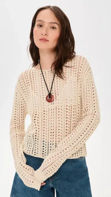 Z Supply Upland Sweater Island Coconut | Thumbnail 2 Z Supply Upland Sweater Island Coconut | Thumbnail 2