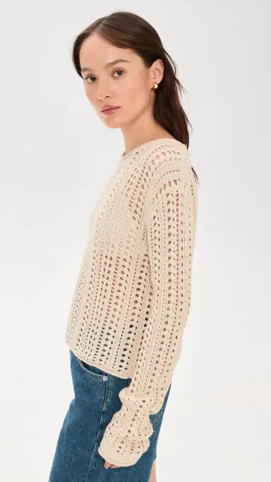 Z Supply Upland Sweater Island Coconut | Thumbnail 4 Z Supply Upland Sweater Island Coconut | Thumbnail 4