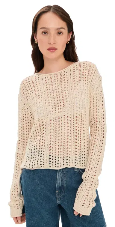 Z Supply Upland Sweater Island Coconut | Thumbnail 1 Z Supply Upland Sweater Island Coconut | Thumbnail 1