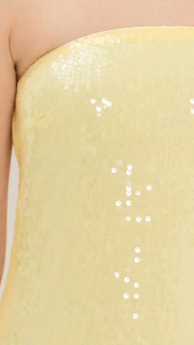 endless rose trapless equins Maxi Dress Butter | Thumbnail 6 endless rose trapless equins Maxi Dress Butter | Thumbnail 6