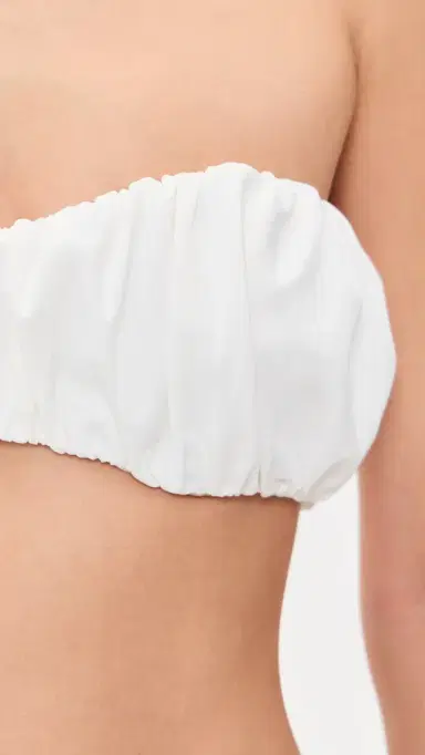CAROLINE CONSTAS Leila Ruched Bikini Top | Thumbnail 6 CAROLINE CONSTAS Leila Ruched Bikini Top | Thumbnail 6
