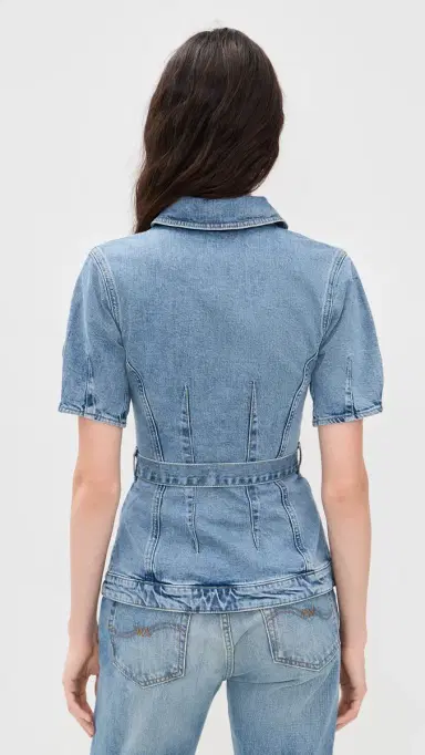 Aligne Jette Denim Shirt Lightwash 2 | Thumbnail 3 Aligne Jette Denim Shirt Lightwash 2 | Thumbnail 3