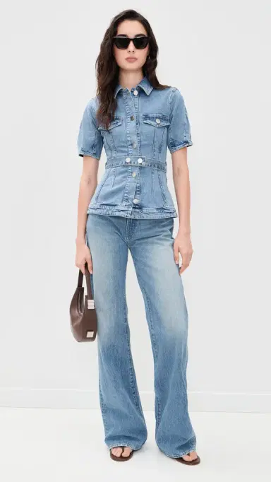 Aligne Jette Denim Shirt Lightwash 2 | Thumbnail 5 Aligne Jette Denim Shirt Lightwash 2 | Thumbnail 5
