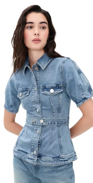 Aligne Jette Denim Shirt Lightwash 2 | Thumbnail 1 Aligne Jette Denim Shirt Lightwash 2 | Thumbnail 1