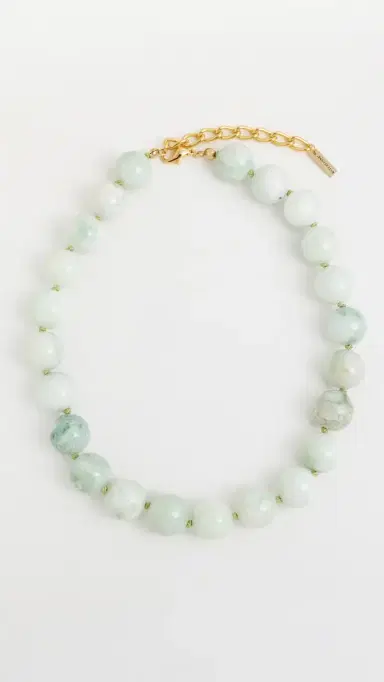 Jennifer Behr Louisa Necklace Jade One Size | Thumbnail 2 Jennifer Behr Louisa Necklace Jade One Size | Thumbnail 2