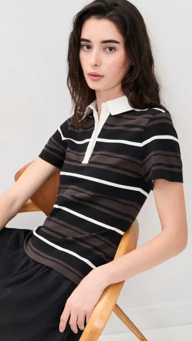 Aligne Maiden Stripe Polo | Thumbnail 2 Aligne Maiden Stripe Polo | Thumbnail 2