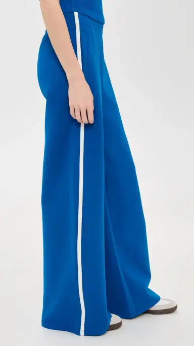 perfectwhitetee Travel Wide Leg Pants Cobalt | Thumbnail 4 perfectwhitetee Travel Wide Leg Pants Cobalt | Thumbnail 4