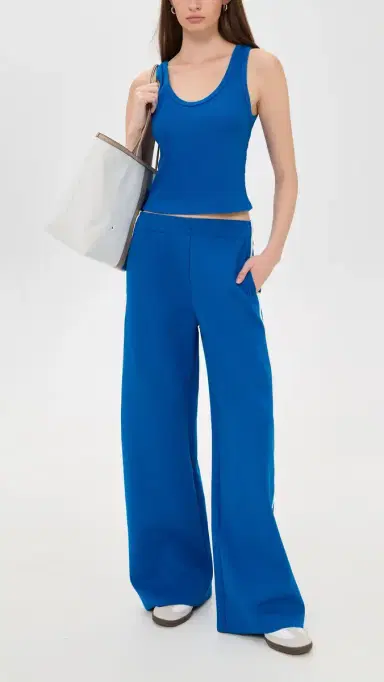 perfectwhitetee Travel Wide Leg Pants Cobalt | Thumbnail 5 perfectwhitetee Travel Wide Leg Pants Cobalt | Thumbnail 5