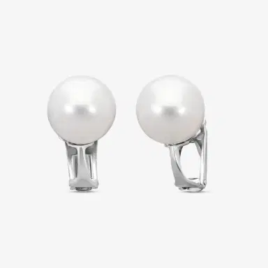 ASSAEL Assael 18K White Gold South Sea Cultured Pearl Clip Earrings by The Solist | Thumbnail 2 ASSAEL Assael 18K White Gold South Sea Cultured Pearl Clip Earrings by The Solist | Thumbnail 2
