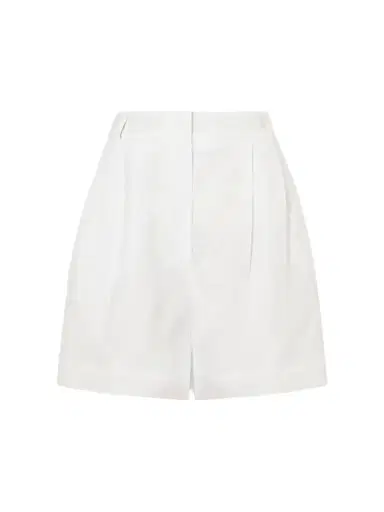VIOLANTE NESSI Sherman Belted Pleated Linen Shorts | Thumbnail 1 VIOLANTE NESSI Sherman Belted Pleated Linen Shorts | Thumbnail 1
