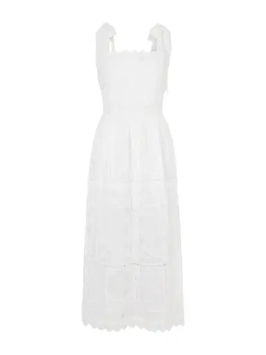 Zimmermann Aster Scalloped Lace-trimmed Maxi Dress | Thumbnail 1 Zimmermann Aster Scalloped Lace-trimmed Maxi Dress | Thumbnail 1