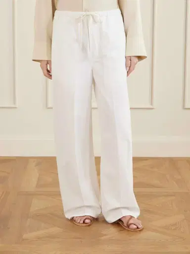 Citizens of Humanity Aurora Cotton And Linen-blend Wide-leg Pants | Thumbnail 3 Citizens of Humanity Aurora Cotton And Linen-blend Wide-leg Pants | Thumbnail 3