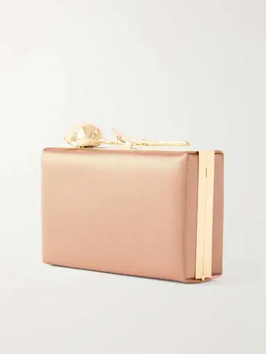 Erdem Bloom Embroidered Satin Clutch | Thumbnail 4 Erdem Bloom Embroidered Satin Clutch | Thumbnail 4