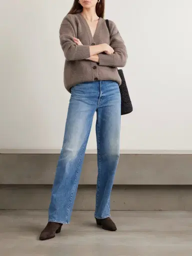 Mother Tunnel Vision Sneak High-rise Straight-leg Jeans | Thumbnail 2 Mother Tunnel Vision Sneak High-rise Straight-leg Jeans | Thumbnail 2