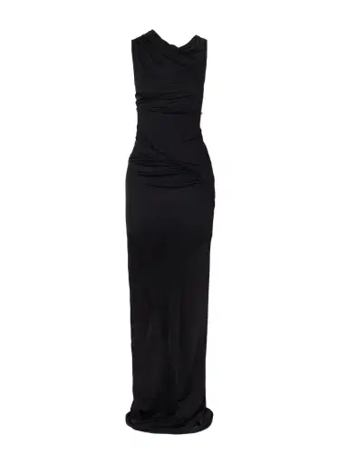 Rick Owens Shailee Draped Jersey Gown | Thumbnail 1 Rick Owens Shailee Draped Jersey Gown | Thumbnail 1