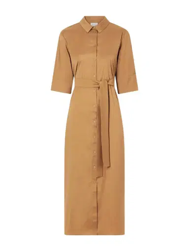 Max Mara Beachwear Cotton-blend Poplin Midi Dress | Thumbnail 1 Max Mara Beachwear Cotton-blend Poplin Midi Dress | Thumbnail 1
