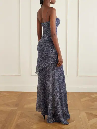 Cortana Meena Silk-satin Maxi Dress | Thumbnail 4 Cortana Meena Silk-satin Maxi Dress | Thumbnail 4