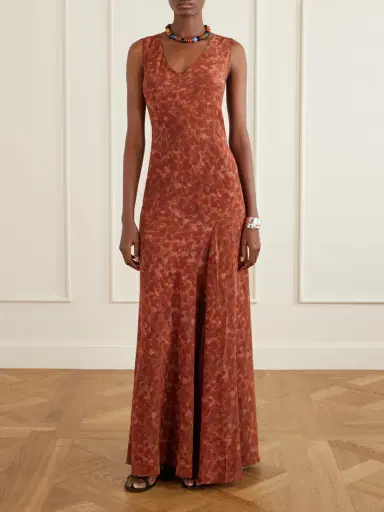 Cortana Irina Silk-chiffon Maxi Dress | Thumbnail 3 Cortana Irina Silk-chiffon Maxi Dress | Thumbnail 3